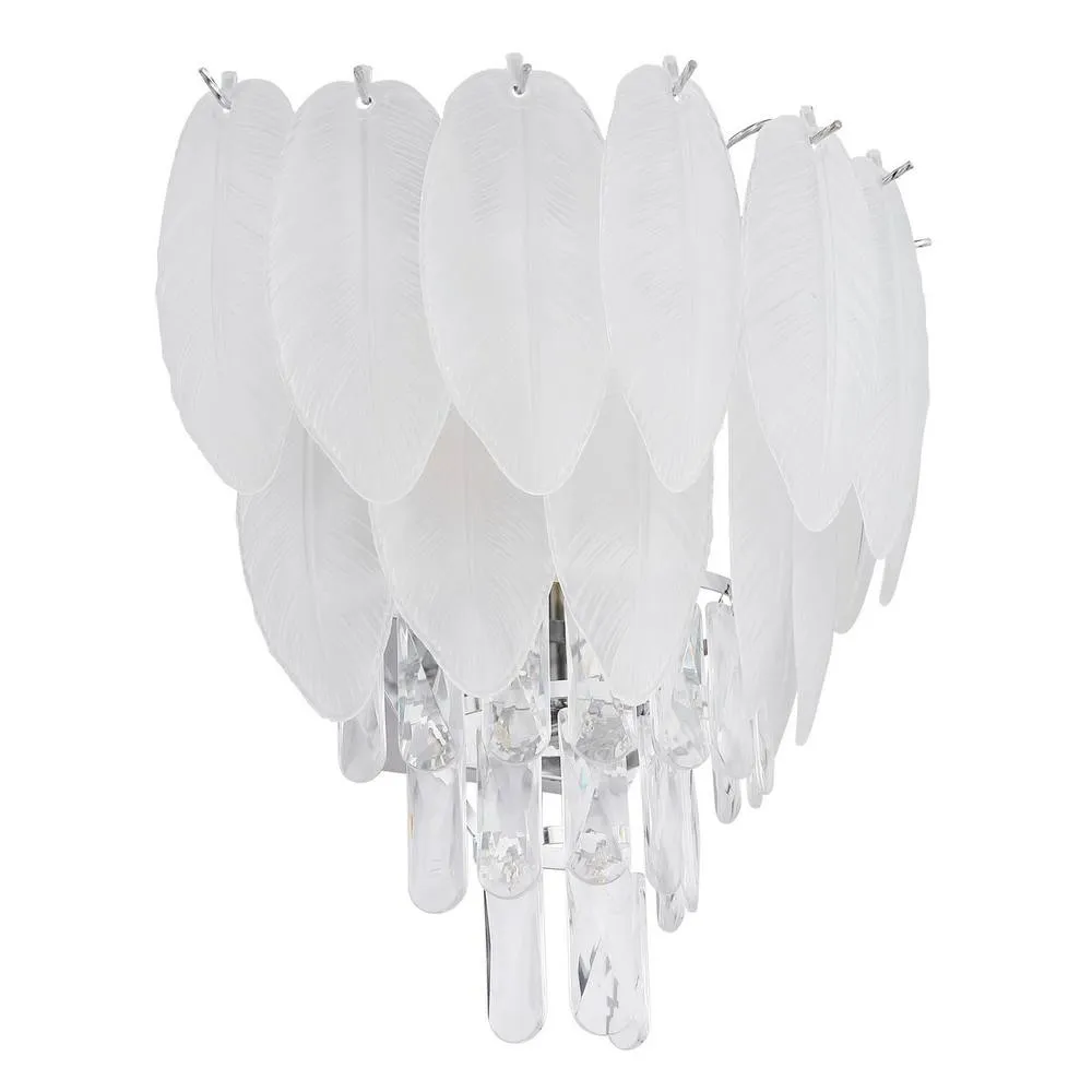 Netlighting Dalton Wall Lamp Chrome 3x E14 in Grey 2