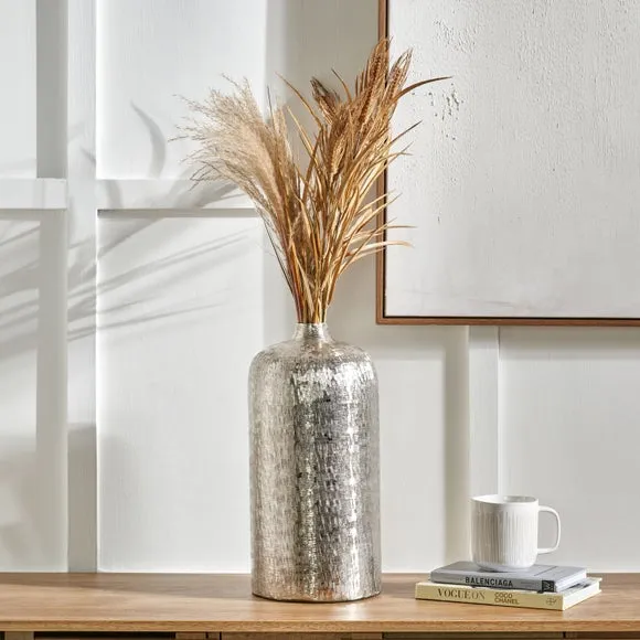 Metal Hammered Vase 1