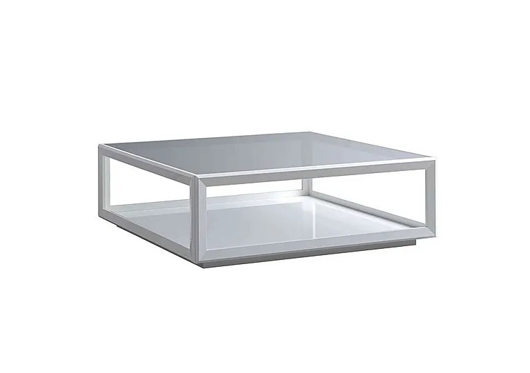 Palazzo Square Coffee Table - Glossy White