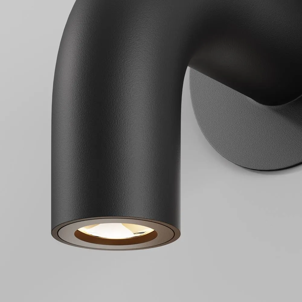Netlighting Sleek Outdoor Modern Wall Lamp Graphite 3000K 150lm IP65 in Grey 2