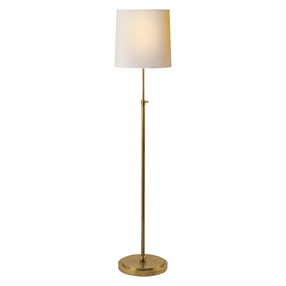 Visual Comfort Bryant Floor Lamp Hand-Rubbed Antique Brass 2