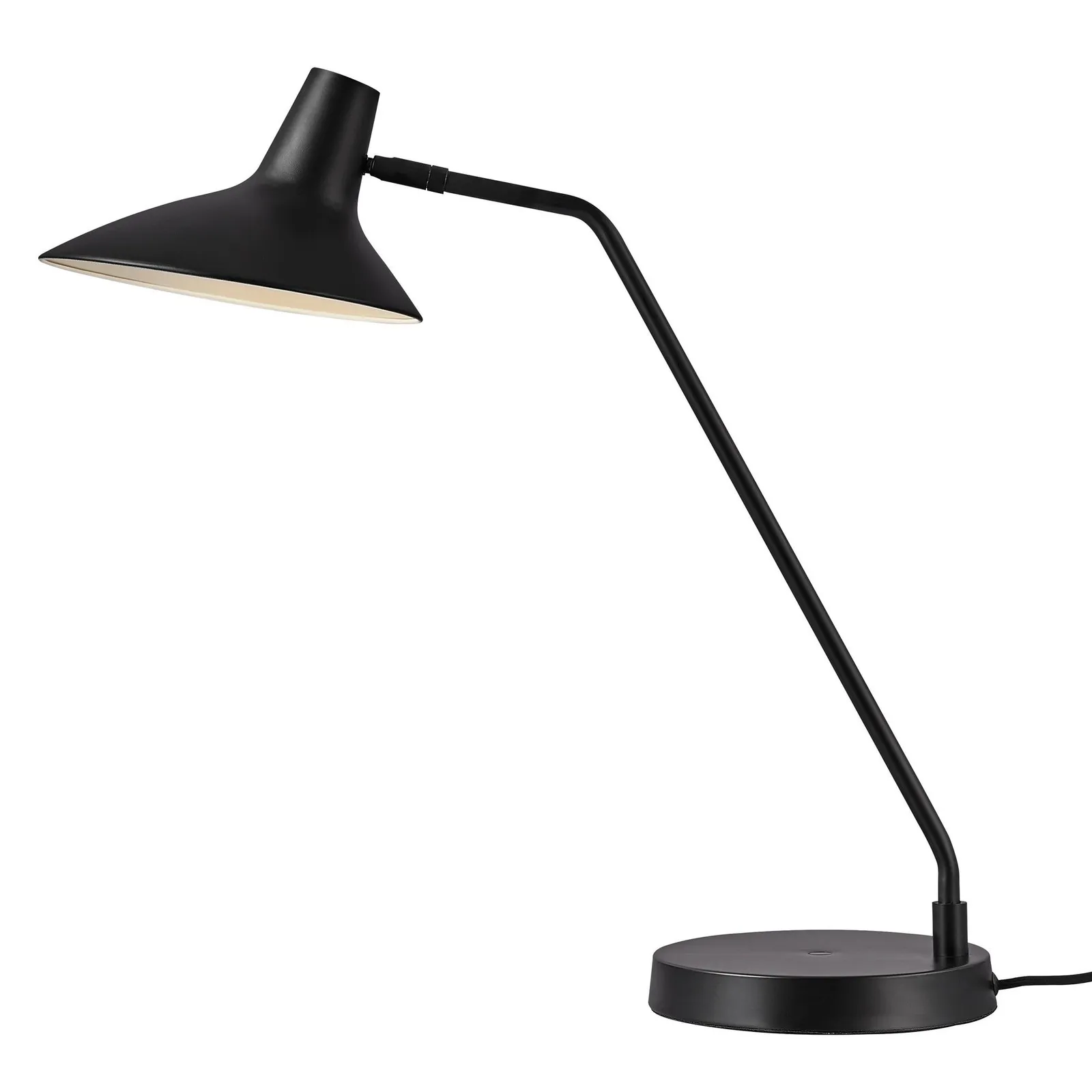 Nordlux Modern Indoor Table Lamp Black Metal E14 Adjustable Head - Mains Powered, IP20