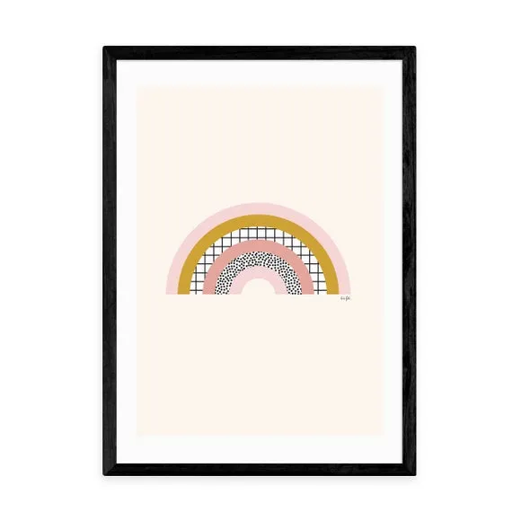 East End Prints Graphic Rainbow Print 2