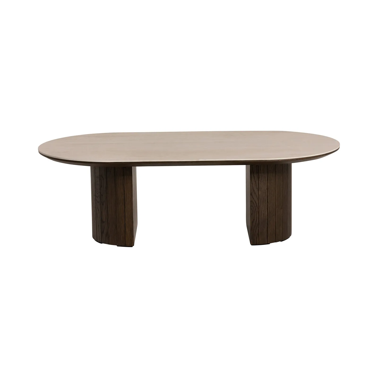 Kita Coffee Table, Round, Brown Concrete | Barker & Stonehouse 3