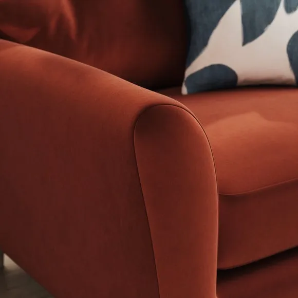 Sven Opulent Velvet Snuggle Chair 5