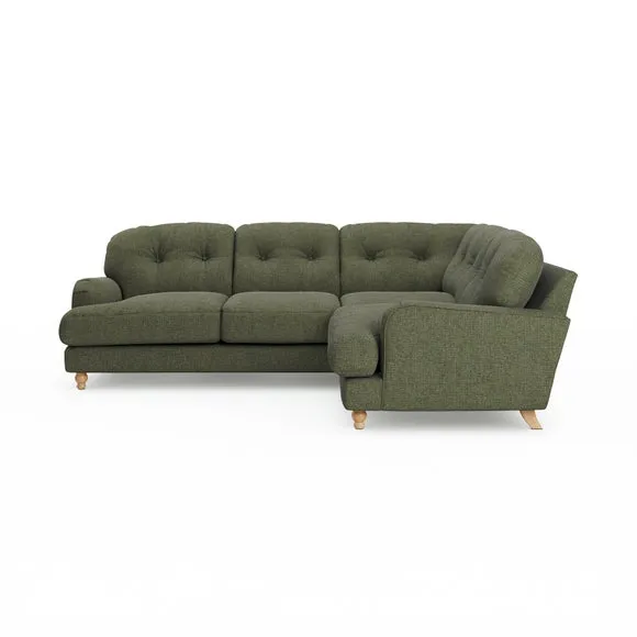 Martha Chenille Soft Texture Full Corner Sofa 2