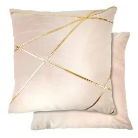 New Edge Blinds Fractal Cushion Cover in Pink