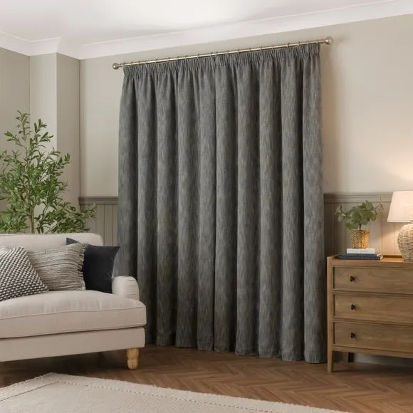 Ultimate Thermal Twill Pencil Pleat Curtains 5