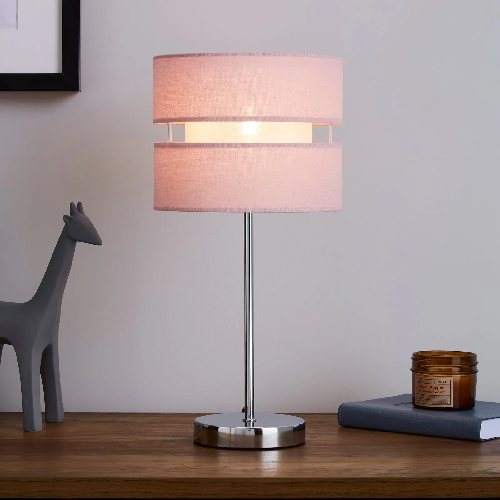 Frea Pink Table Lamp Pink