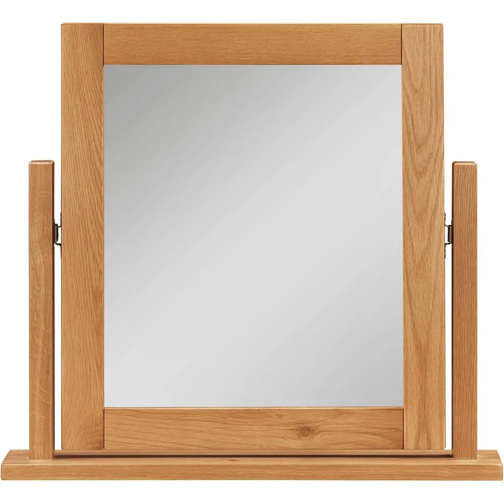 Seconique Cambridge Dressing Table Mirror - Honey in Light Brown 3