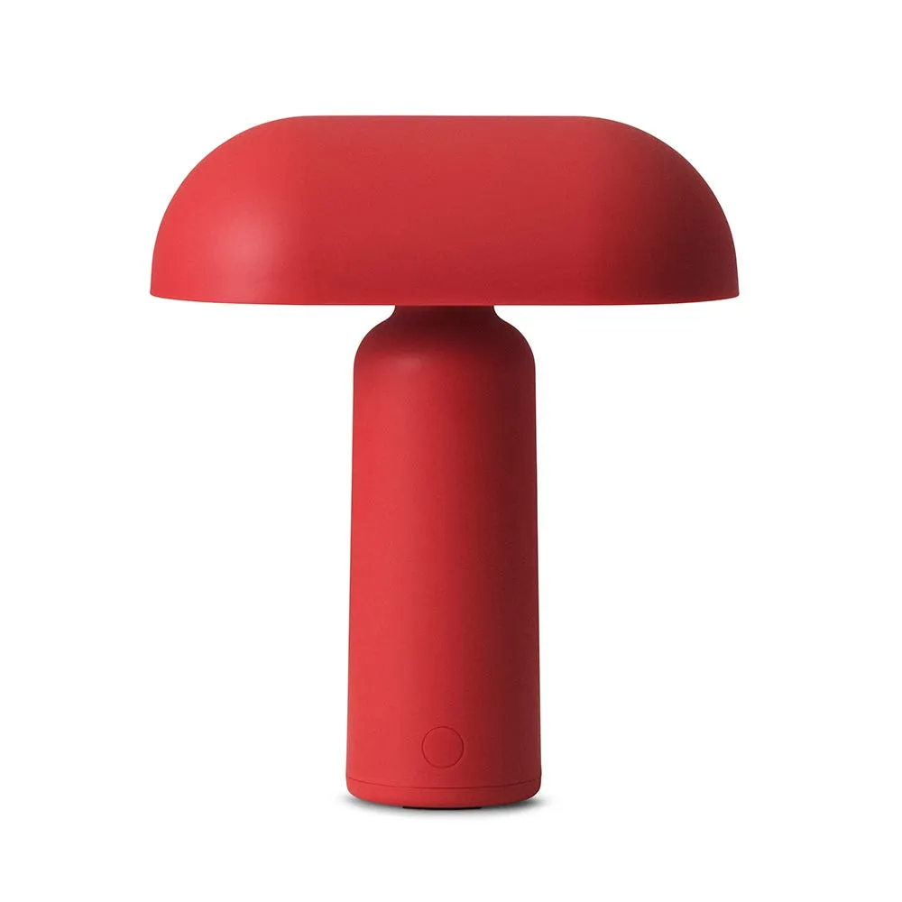 Normann Copenhagen Porta LED Portable Table Lamp Red 2
