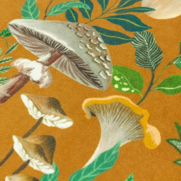 Wylder Wild Garden Mushroom Square Cushion Cover 2