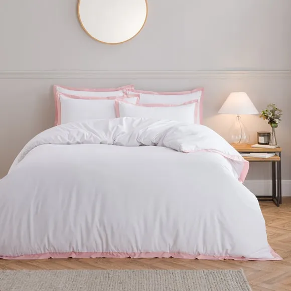 Adair Oxford Edge Duvet Cover & Pillowcase Set 1