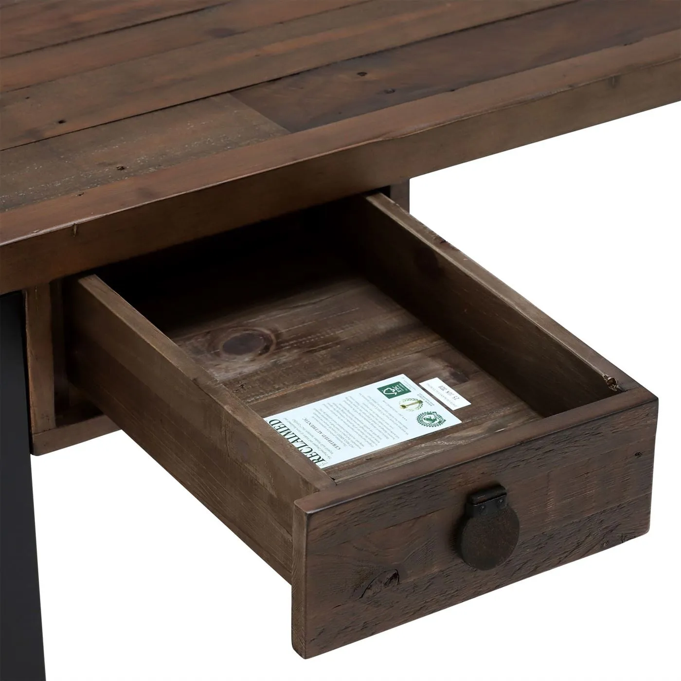 Tacoma Slim Office Desk, Wood | Barker & Stonehouse 4