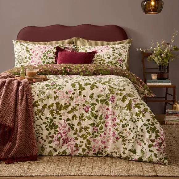 Furn. Florawilde Polycotton Duvet Cover & Pillowcase Set 2