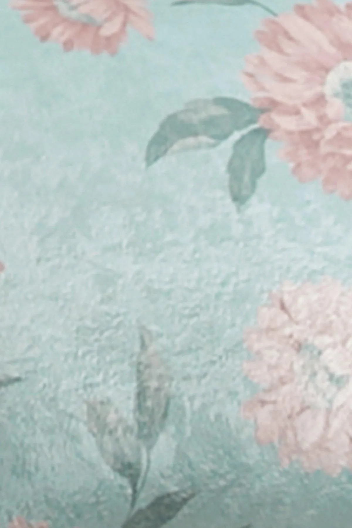 Dreams & Drapes 'Dahlia' Filled Cushion in Duck Egg Blue 2