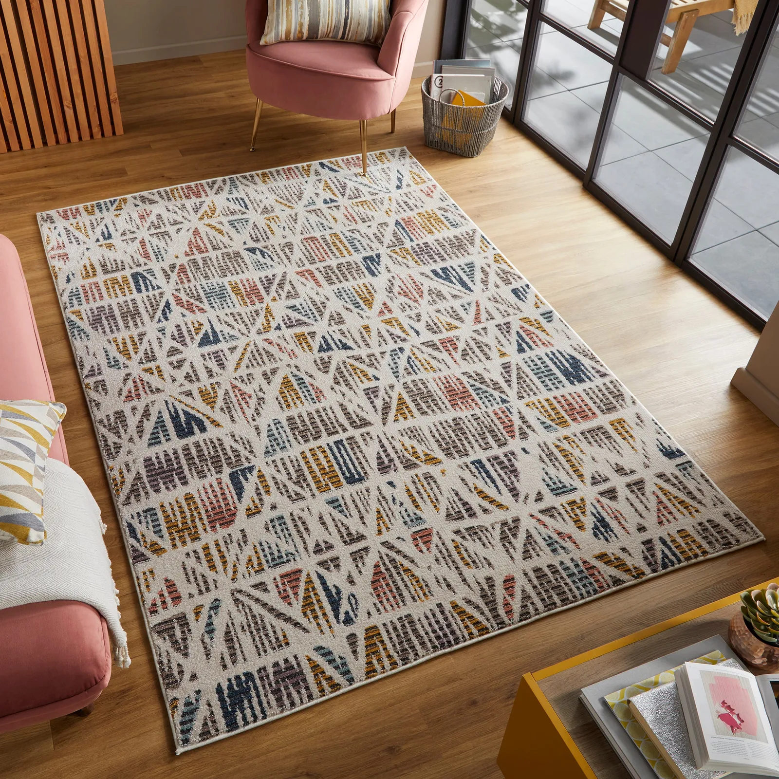 Score Rug MultiColoured