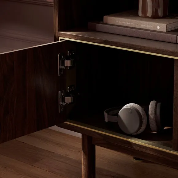 Daphne Bookcase, Walnut Effect 4