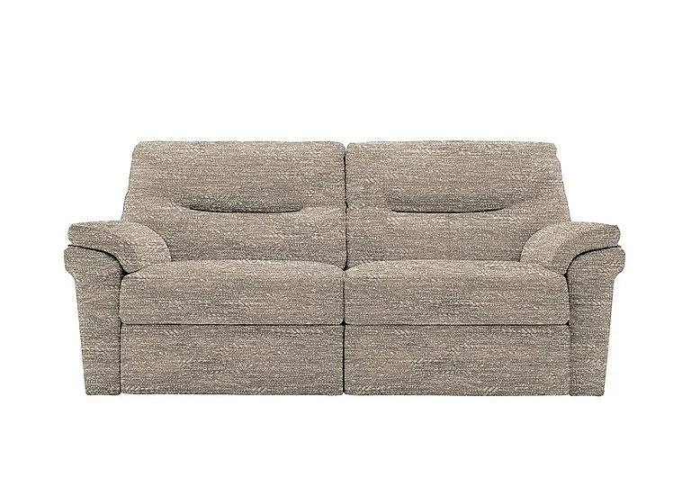 Seattle 3 Seater Fabric Sofa - No Recliner