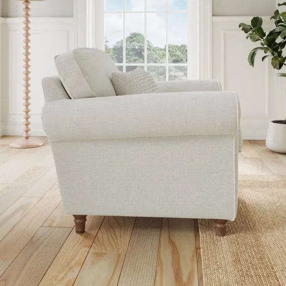 Flori Chenille Soft Texture Armchair 3