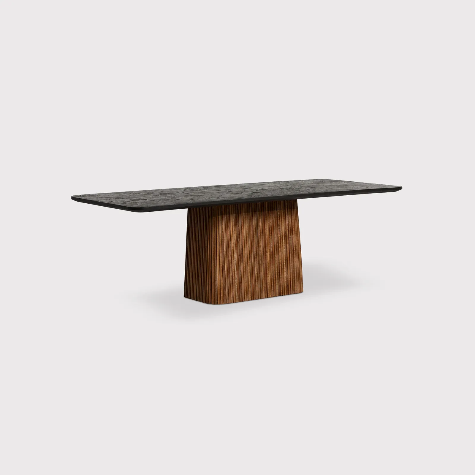 Trinidad Pedestal Dining Table 240Cm, Teak Wood | Barker & Stonehouse