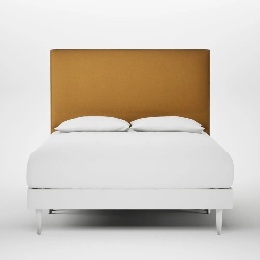 Heal's Newman Headboard King Smart Cotton Linen Sahara 1