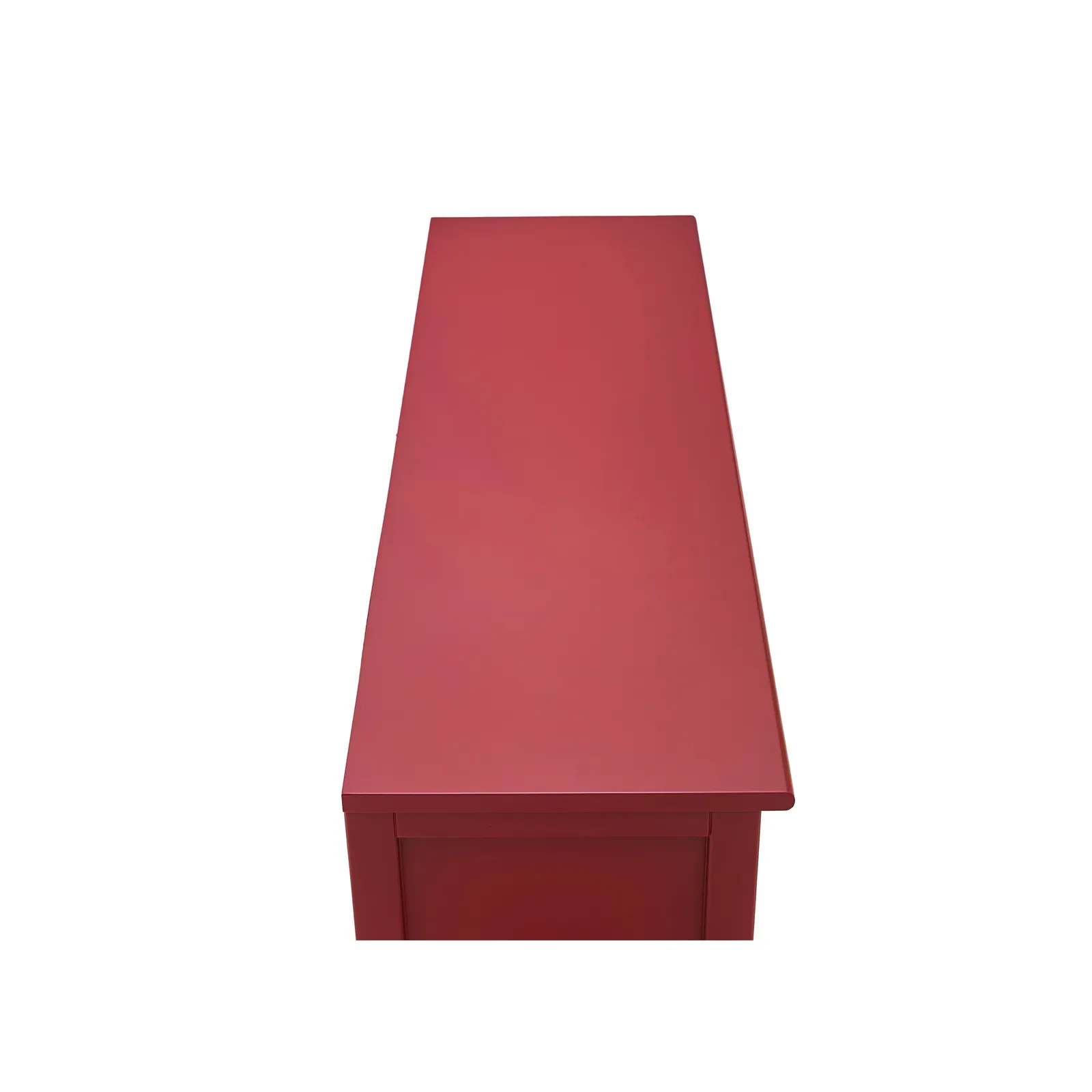 Cabinet Bits Palazzi 2 Door TV Unit H45 W120 D35cm in Red 4