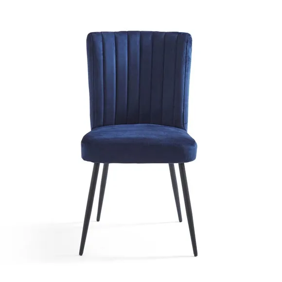 Taylor Set of 2 Dining Chairs, Velvet 4