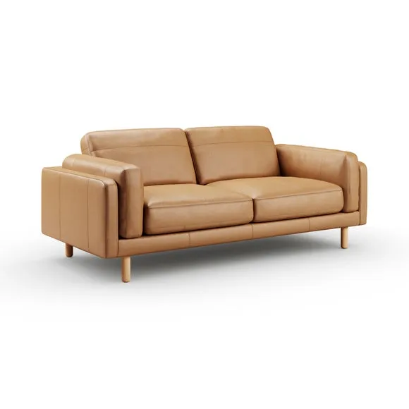 Newton Vintage Leather 3 Seater Sofa 6