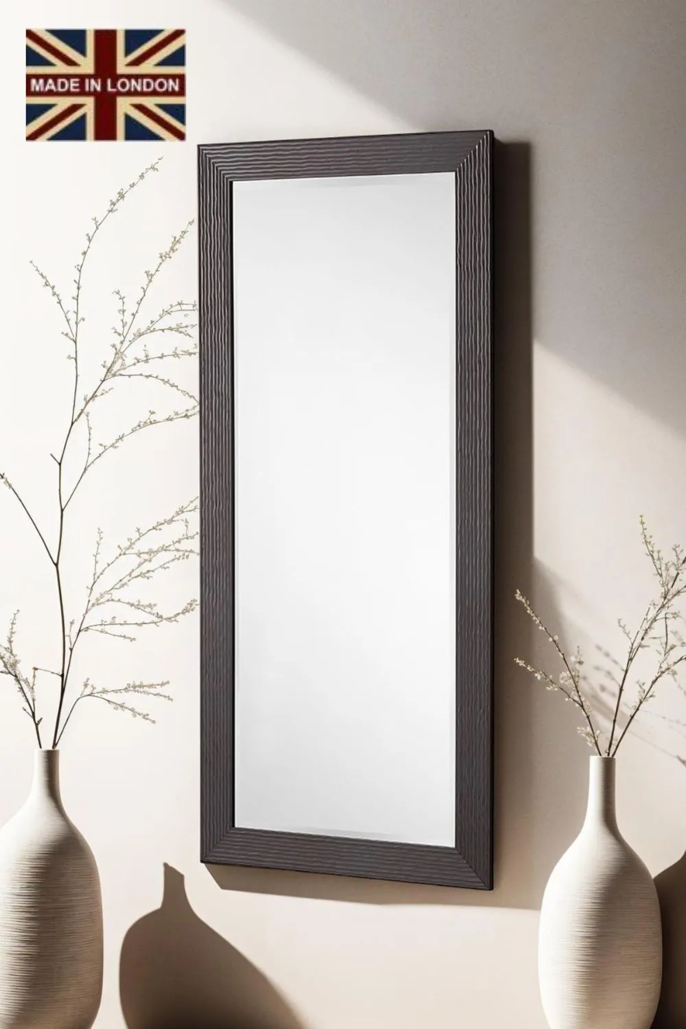 Yearn Mirrors Wave Bronze Full length mirror 168.5x77cm