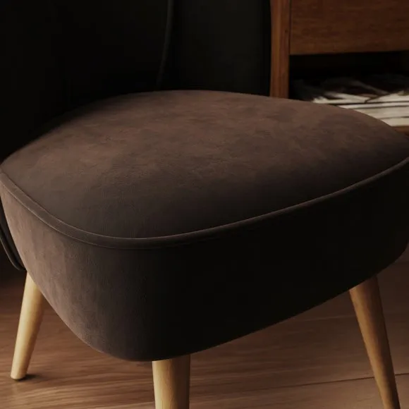 Elsie Velvet Cocktail Chair 4