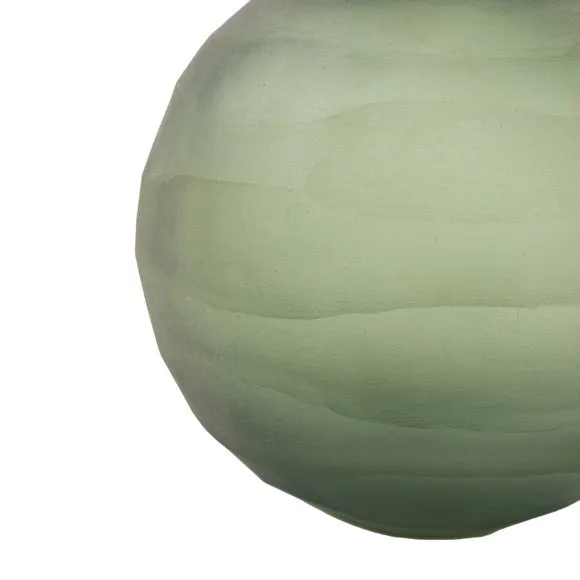 Crossland Grove Bevelled Glass Globe Vase Green 140X140X140Mm, Green 5