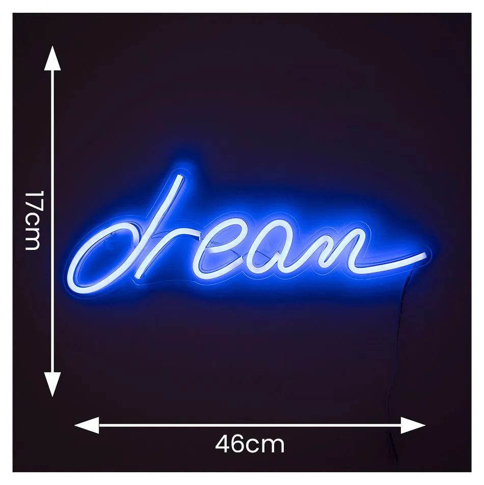 ValueLights Dream Neon Blue Light Decoration 6