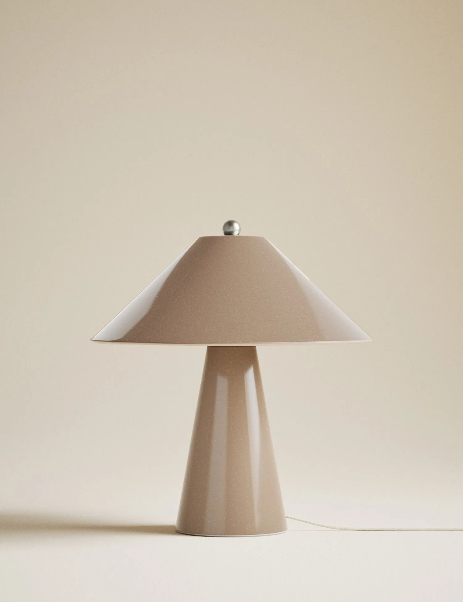 M&S Ceramic Table Lamp Biscuit