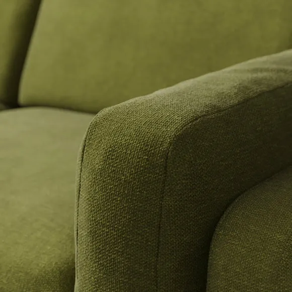 Newton Luxe Chenille Corner Chaise Sofa 4