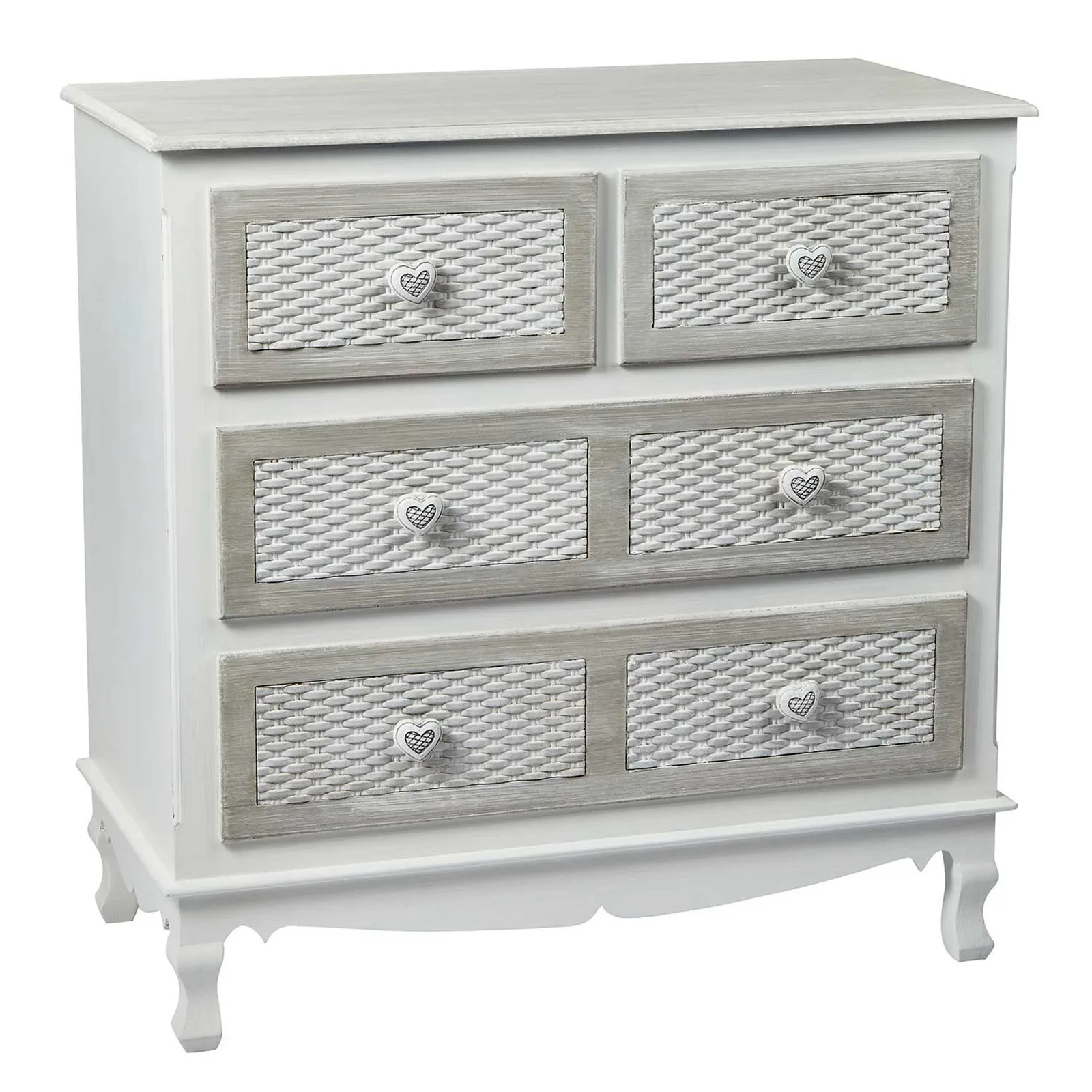 Brittany Chest of Drawers White