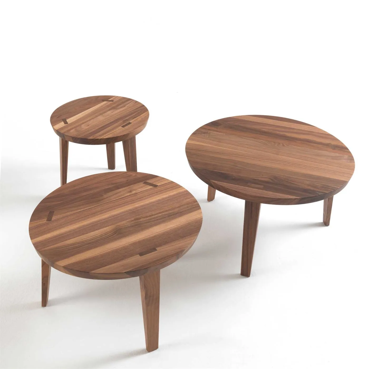 Riva 1920 Tao Coffee Tables, Walnut