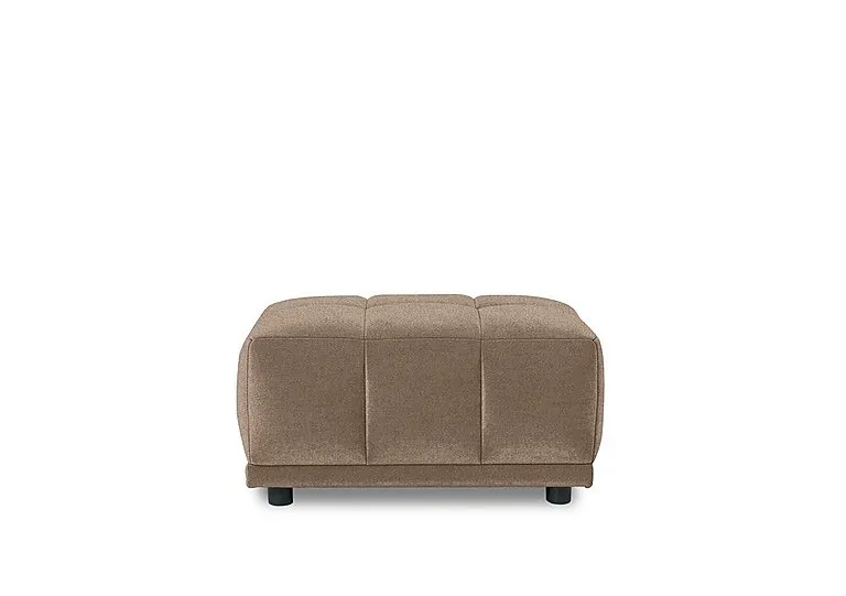 Cube Fabric Large Footstool