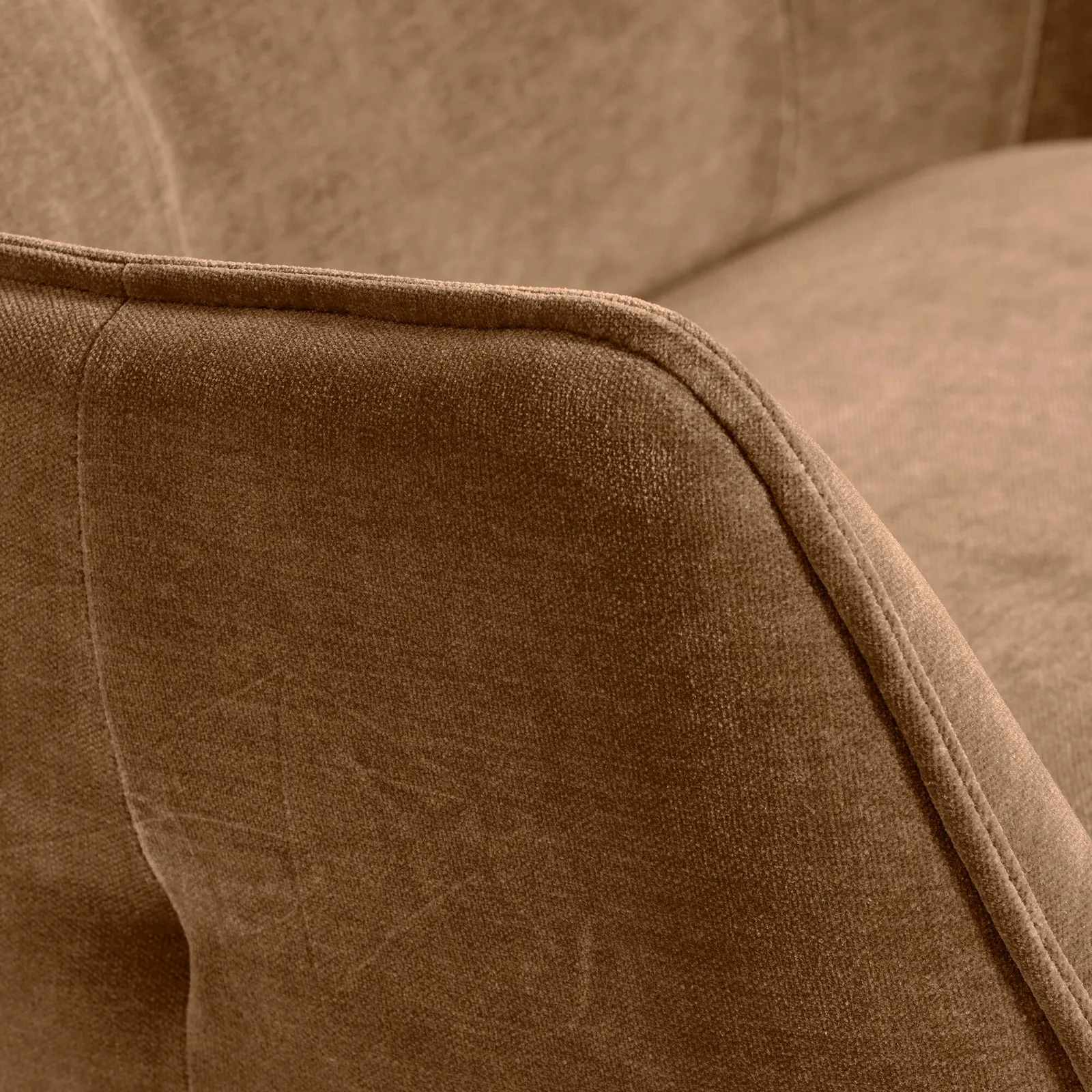 Milne Armchair, Brown Fabric | Barker & Stonehouse 3