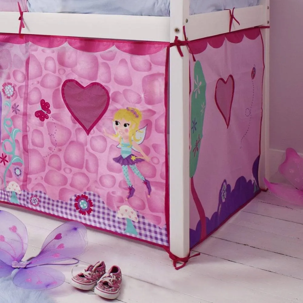 Nöa and Nani Moro Cabin Bed Midsleeper with Fairies Package in White 5