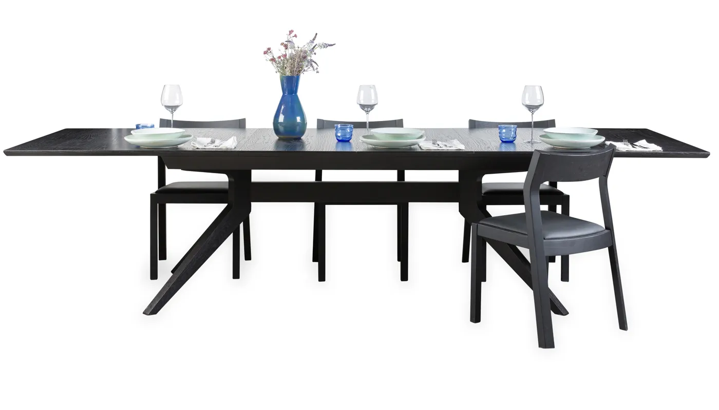 Case Cross Extending Table Wenge 1