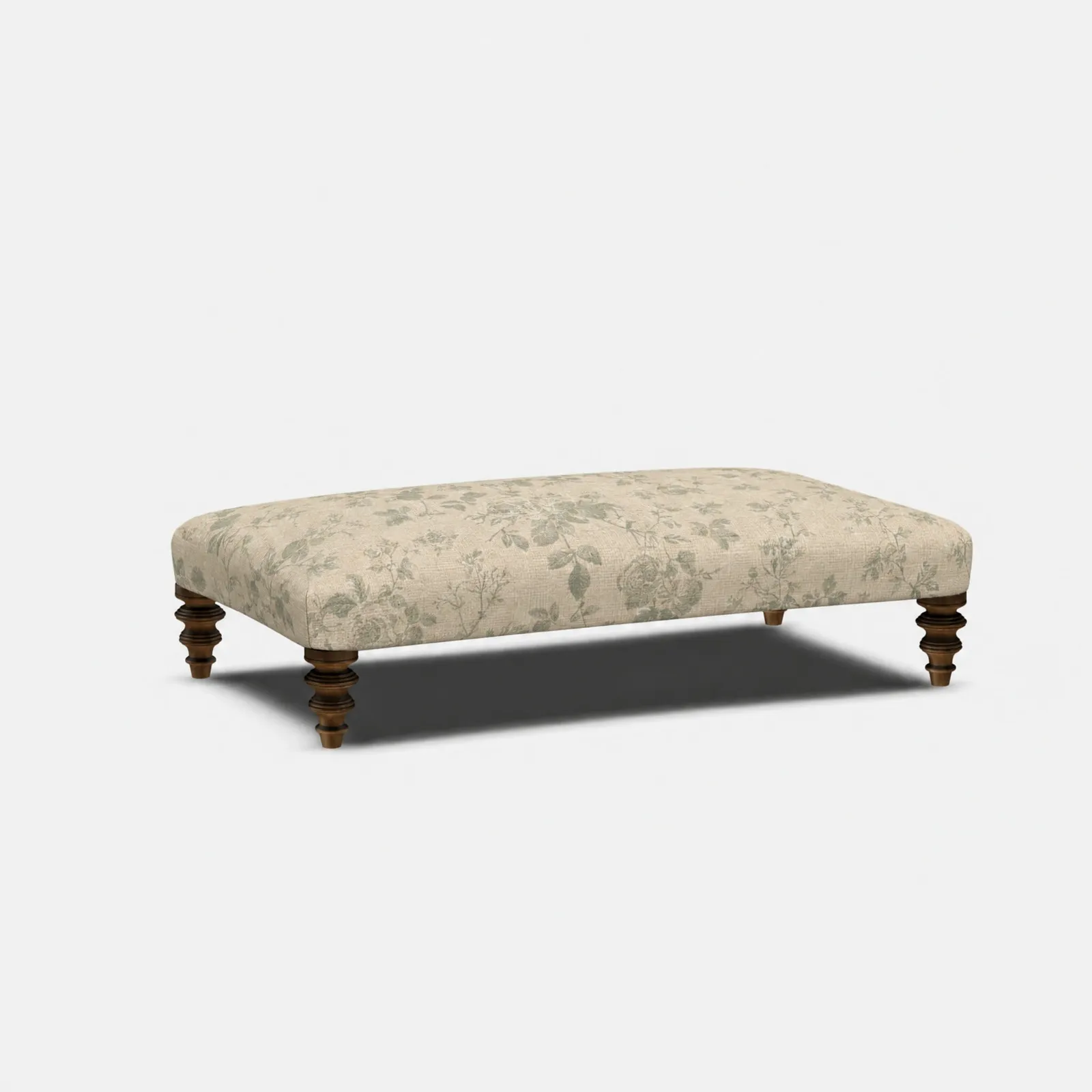 Tetrad Heritage Jacaranda Plain Top Curved Stool Fabric | Barker & Stonehouse 2