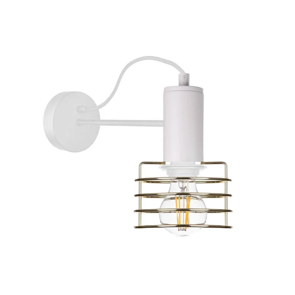 Netlighting Rune Wall Lamp White 25cm 1x E27