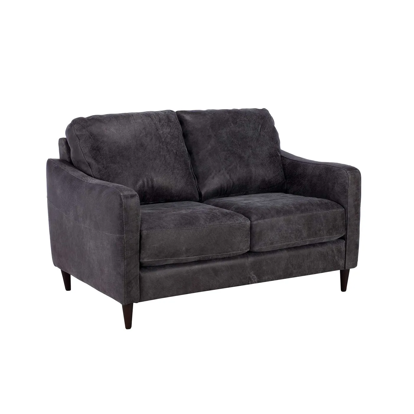New Vincenzo Leather Loveseat