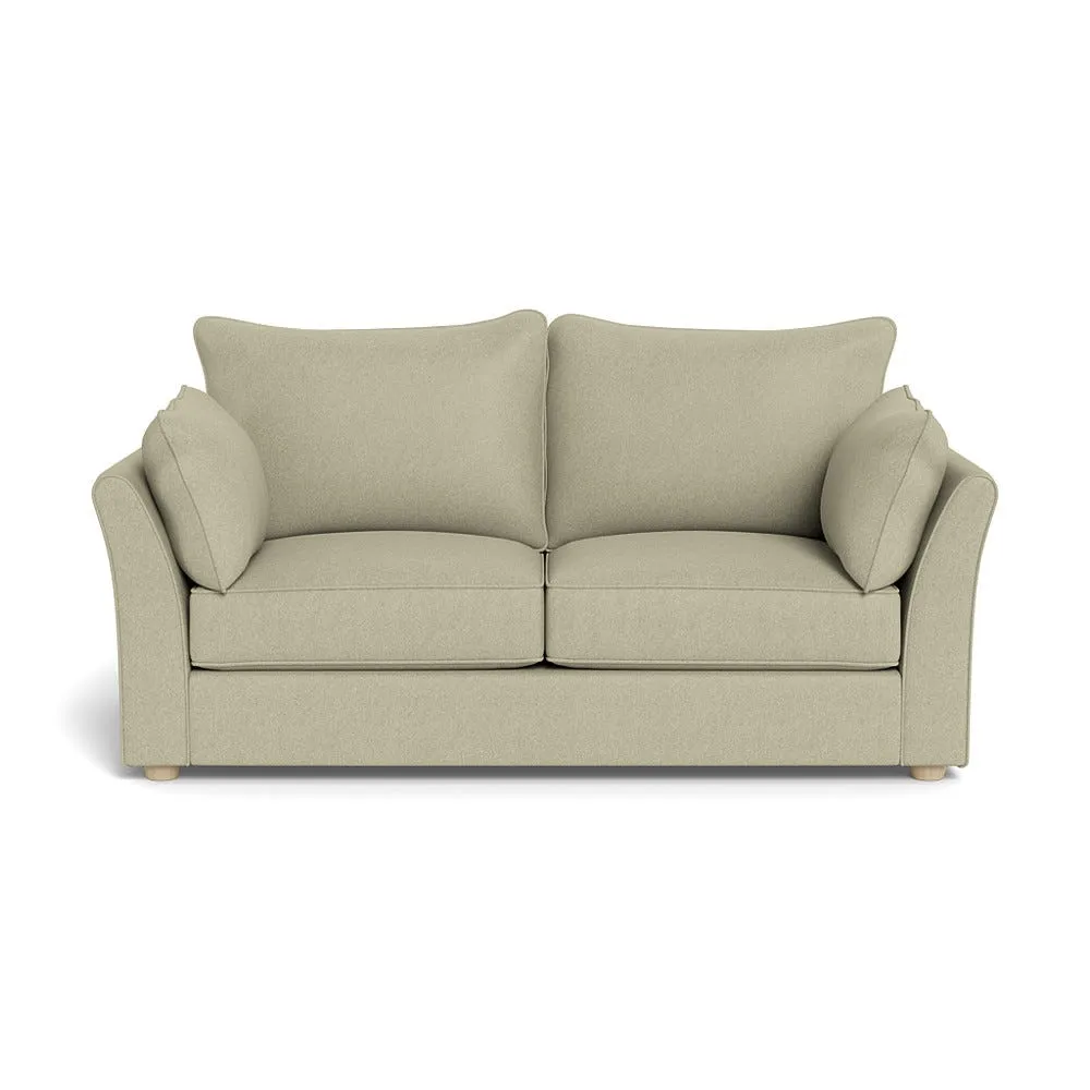 Heal's Tailor 3 Seater Sofa Cotton Grain Natural Feet 1