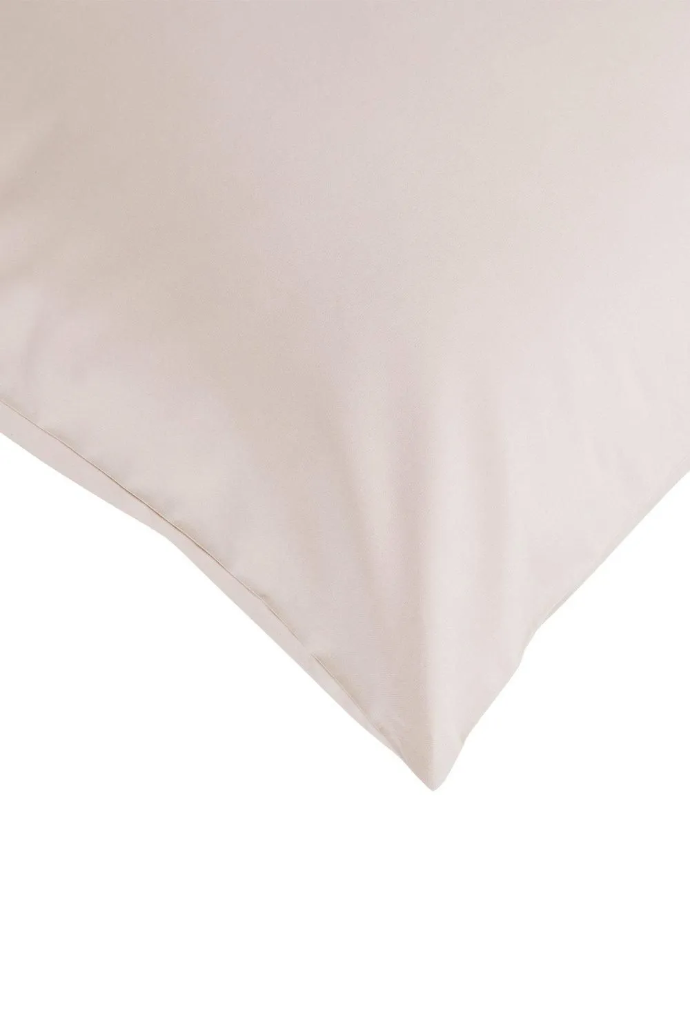 CHRISTY Pure Cotton Percale King Pillowcase Pair in Pink 2