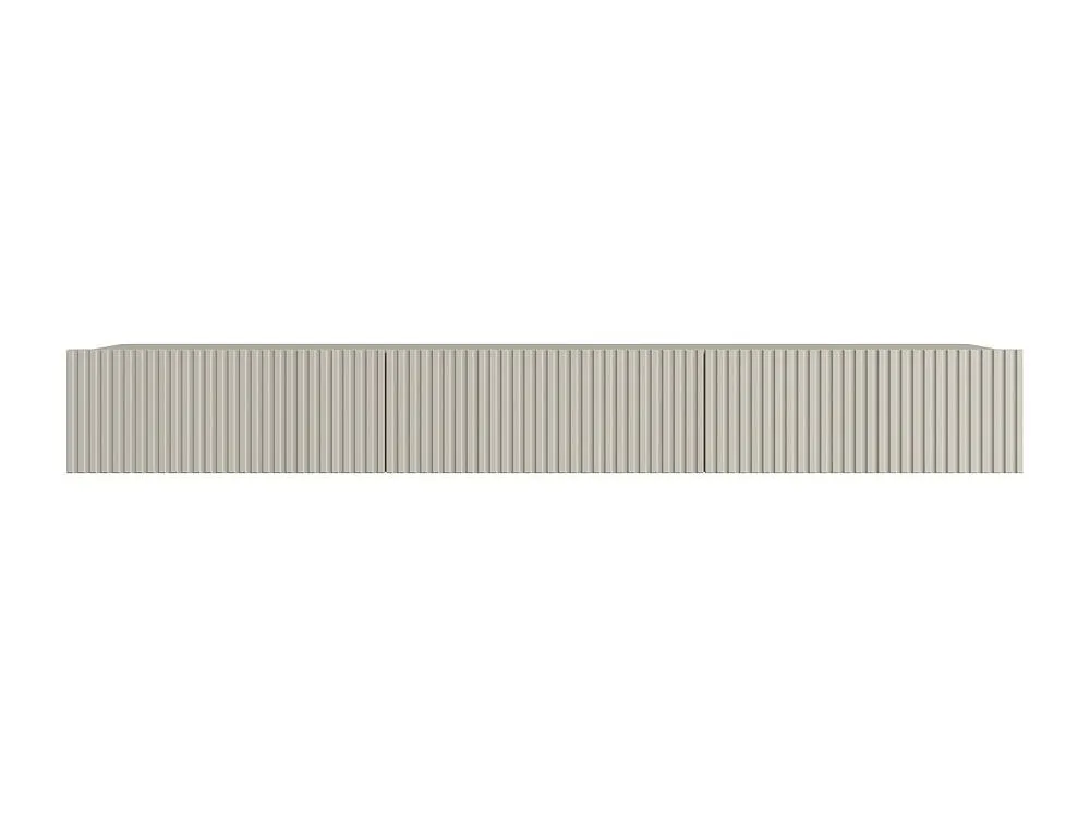 Vente-unique Wall - Mounted TV Unit With 3 Doors - Beige - DANTAY 4