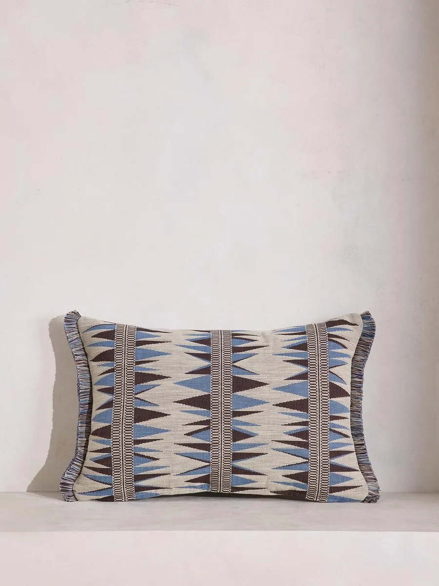 Irving Oblong Cushion, Sky