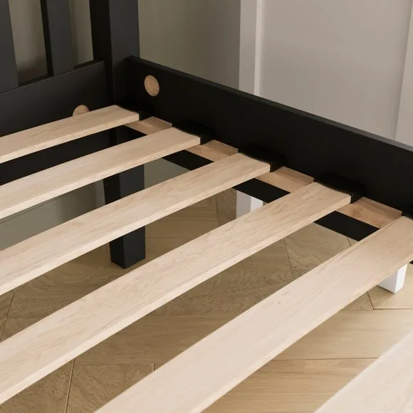 Lynton Tapered Leg Bed Frame 4