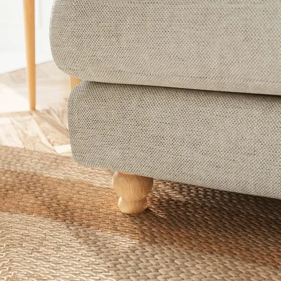 Martha Basket Weave Full Corner Sofa 5